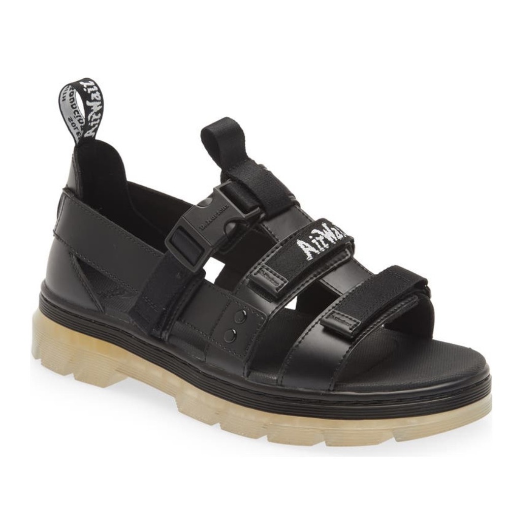 NWT Dr. Martens Translucent Sole Chunky 90s Strappy Sandals
